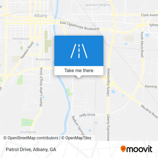 Mapa de Patrol Drive
