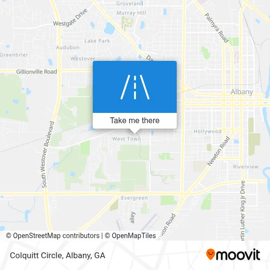 Colquitt Circle map