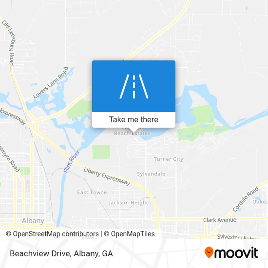 Beachview Drive map