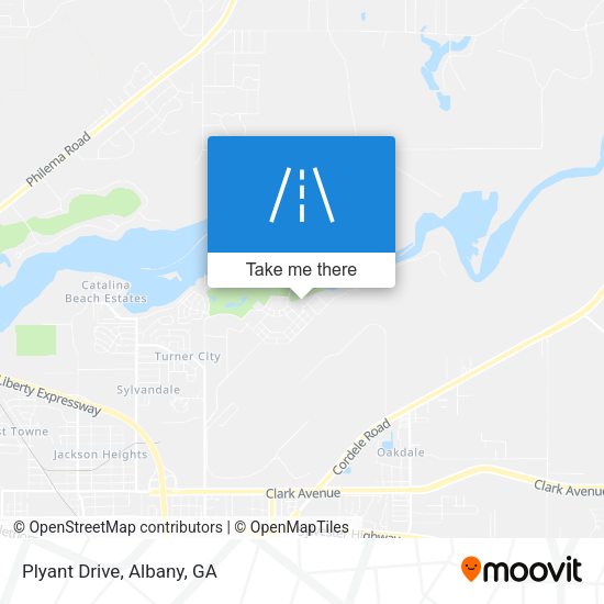 Mapa de Plyant Drive