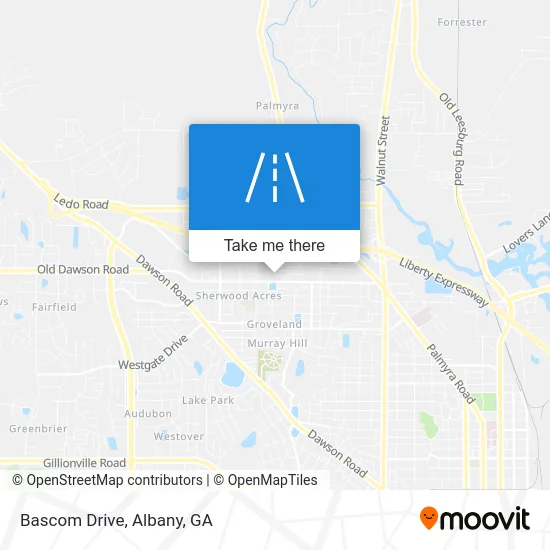 Bascom Drive map