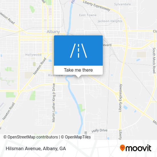 Mapa de Hilsman Avenue