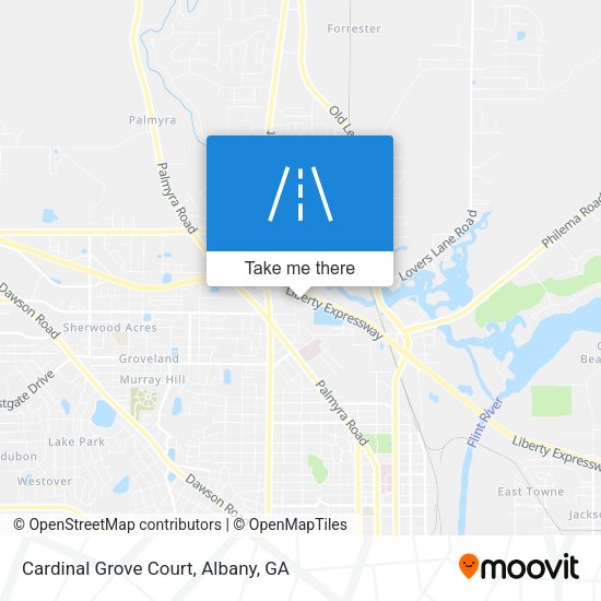 Cardinal Grove Court map