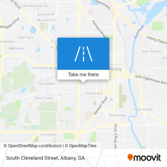 South Cleveland Street map
