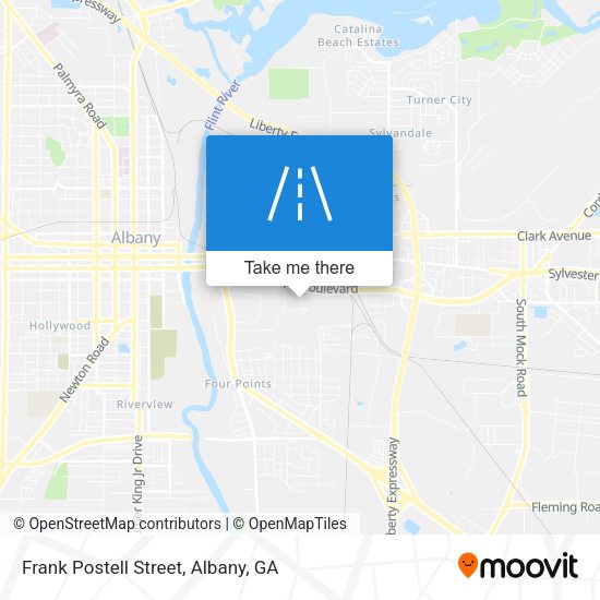 Mapa de Frank Postell Street