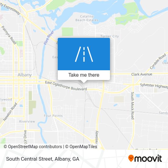Mapa de South Central Street