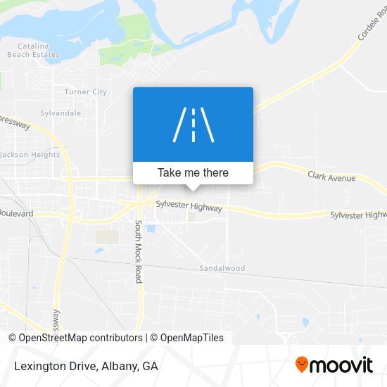 Mapa de Lexington Drive