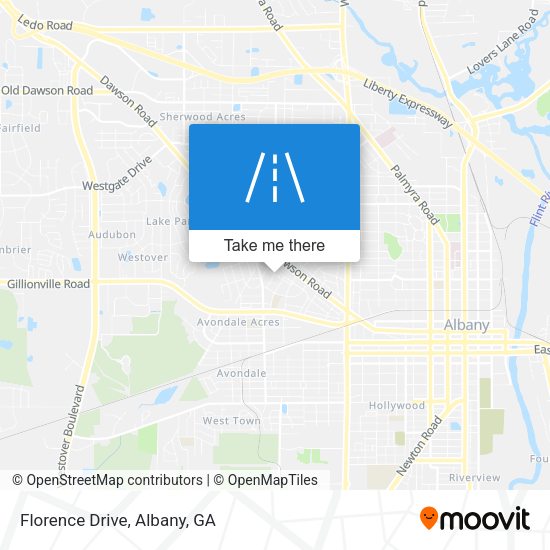 Florence Drive map