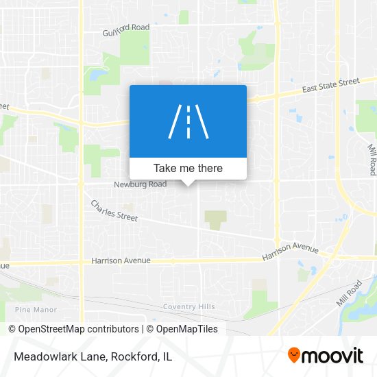Mapa de Meadowlark Lane