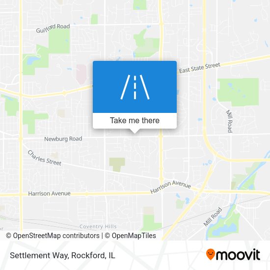 Mapa de Settlement Way