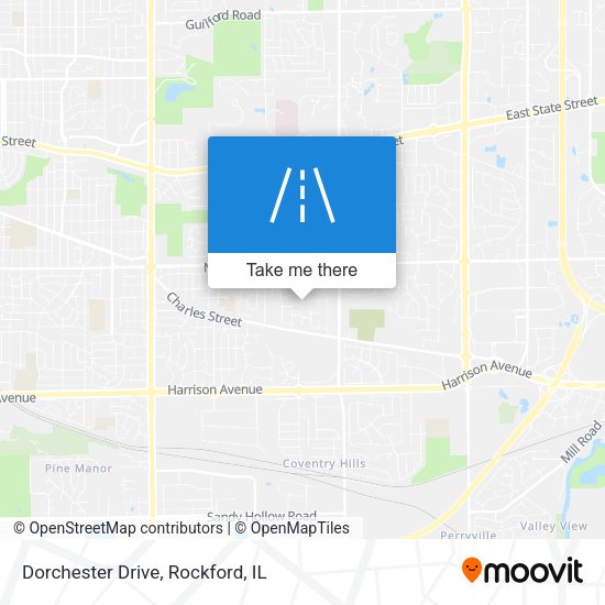Dorchester Drive map