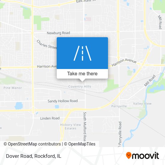Mapa de Dover Road