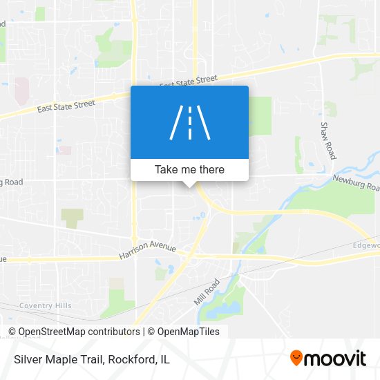 Silver Maple Trail map