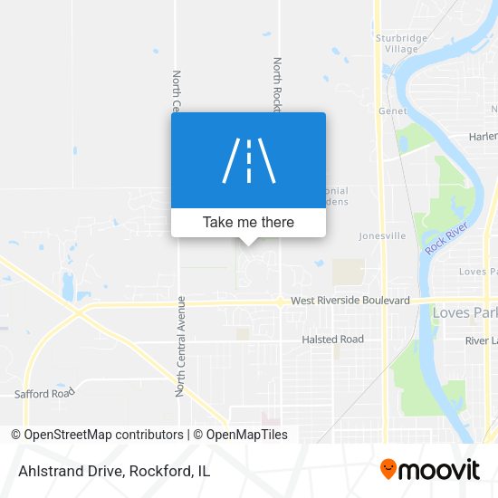 Mapa de Ahlstrand Drive