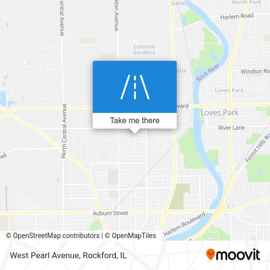 Mapa de West Pearl Avenue