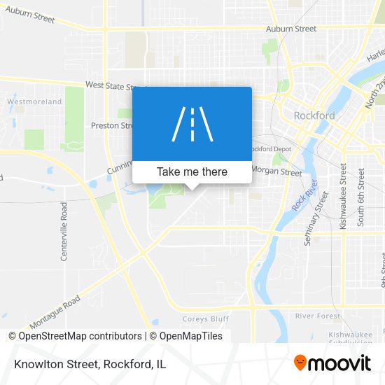 Mapa de Knowlton Street