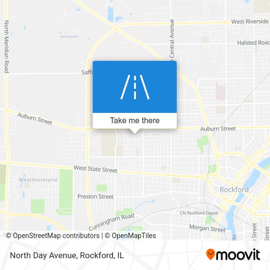 Mapa de North Day Avenue
