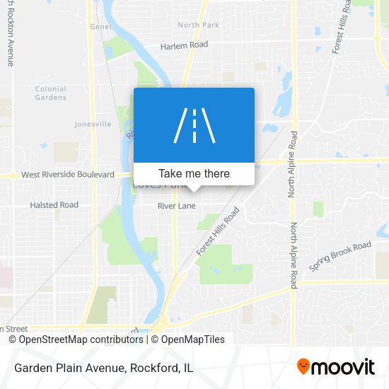 Mapa de Garden Plain Avenue