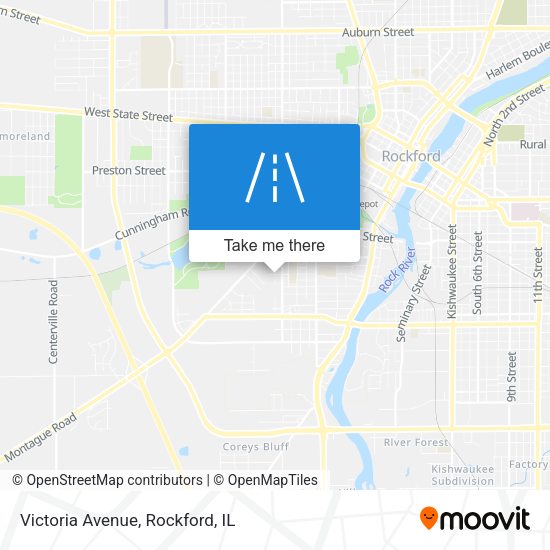 Mapa de Victoria Avenue