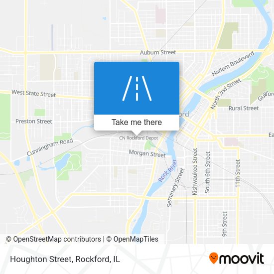 Mapa de Houghton Street