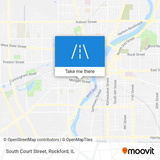 Mapa de South Court Street