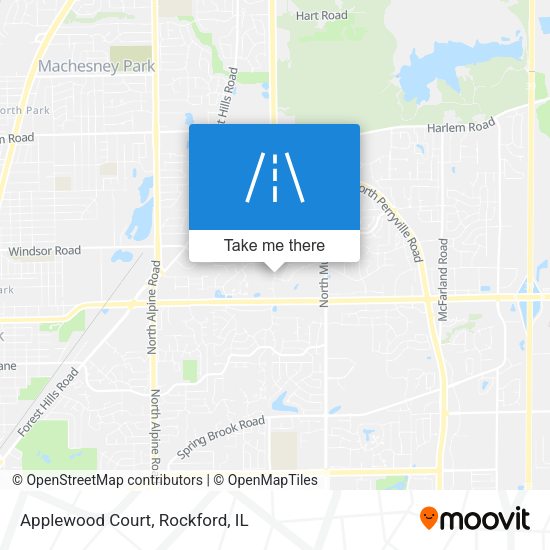 Mapa de Applewood Court