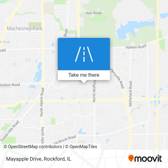 Mapa de Mayapple Drive