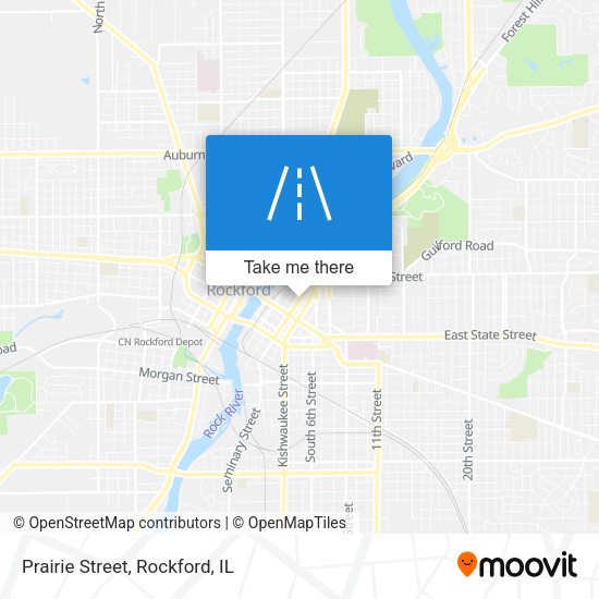 Mapa de Prairie Street