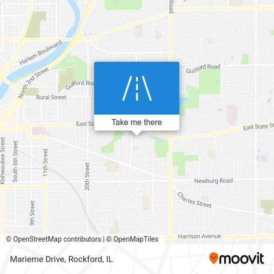 Mapa de Marieme Drive