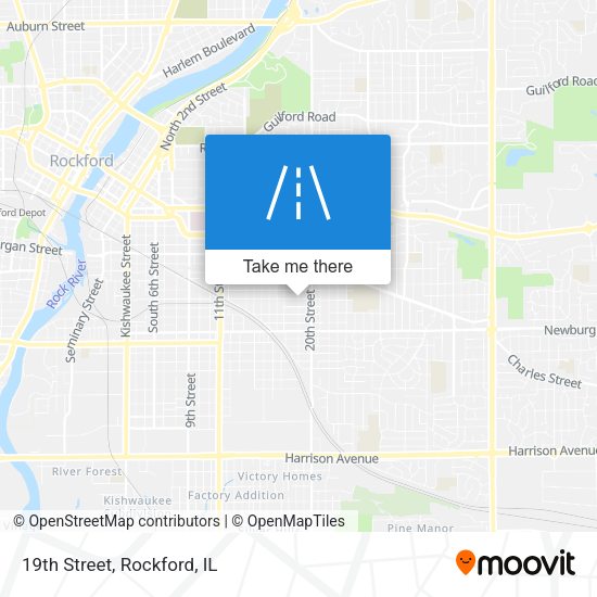 Mapa de 19th Street