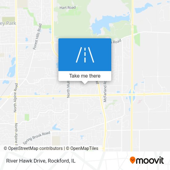 Mapa de River Hawk Drive