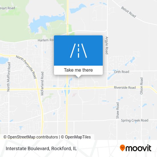 Mapa de Interstate Boulevard