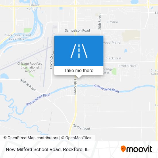 Mapa de New Milford School Road