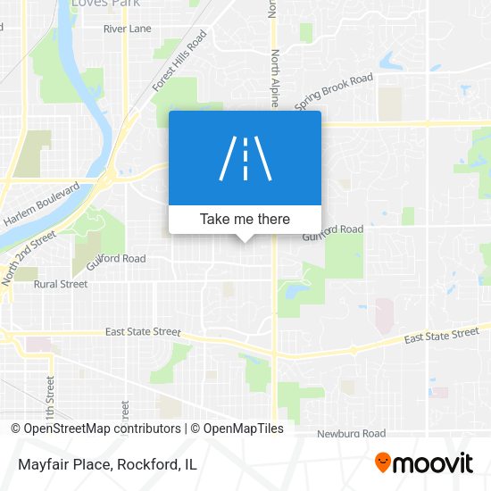 Mapa de Mayfair Place