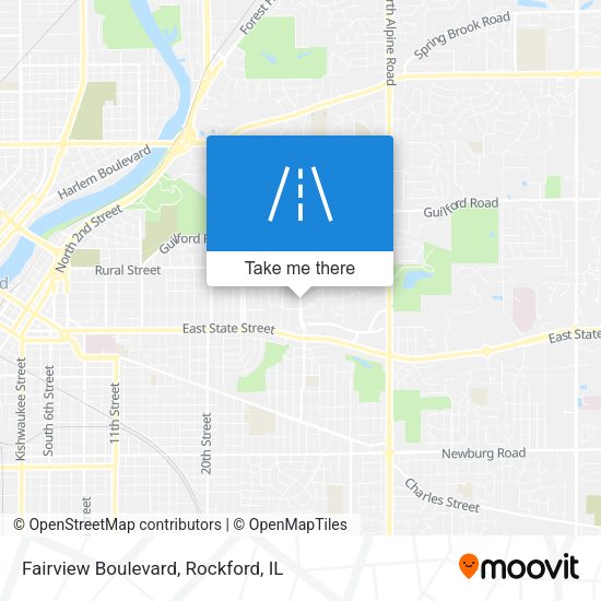 Fairview Boulevard map