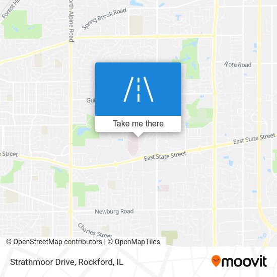 Mapa de Strathmoor Drive
