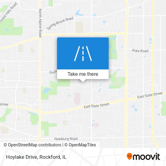 Mapa de Hoylake Drive