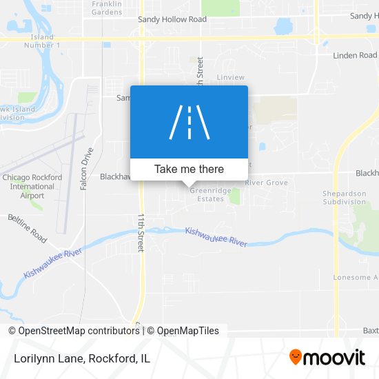 Mapa de Lorilynn Lane