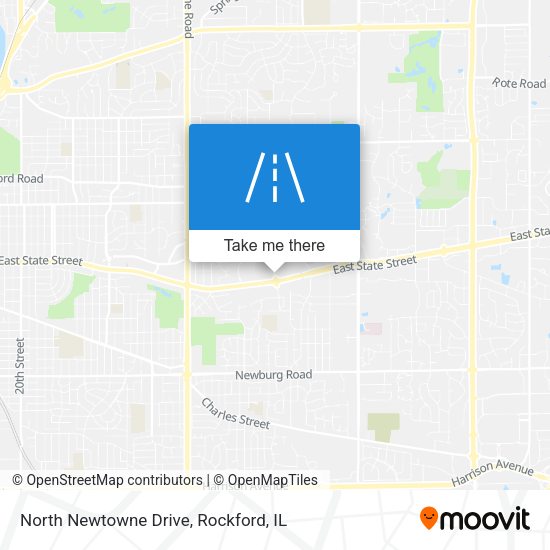 North Newtowne Drive map