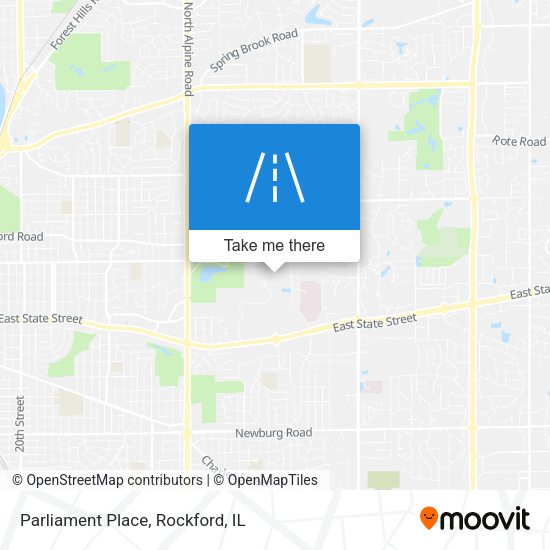 Mapa de Parliament Place