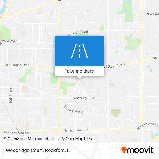 Mapa de Woodridge Court