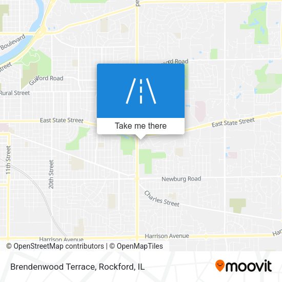 Mapa de Brendenwood Terrace