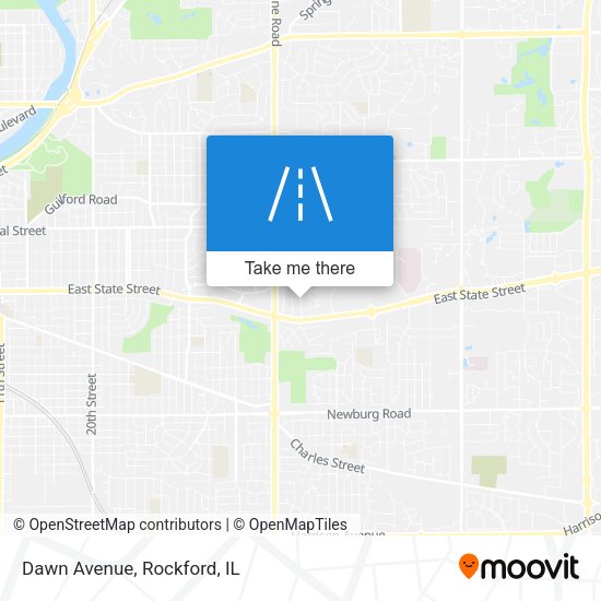 Mapa de Dawn Avenue
