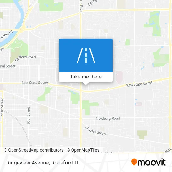 Ridgeview Avenue map
