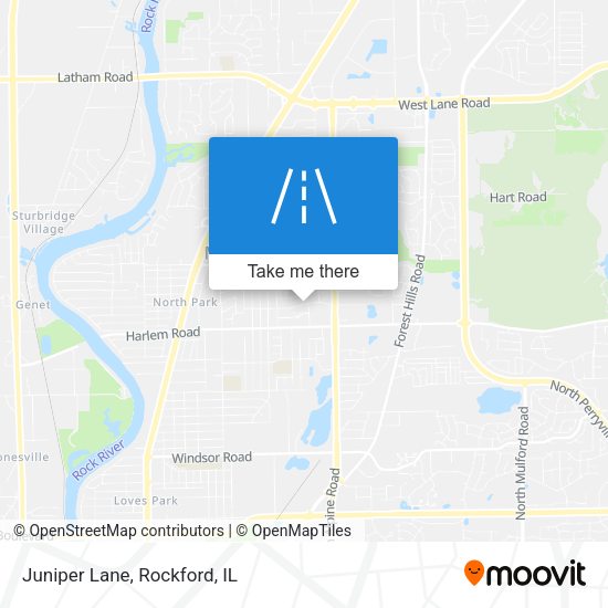 Mapa de Juniper Lane