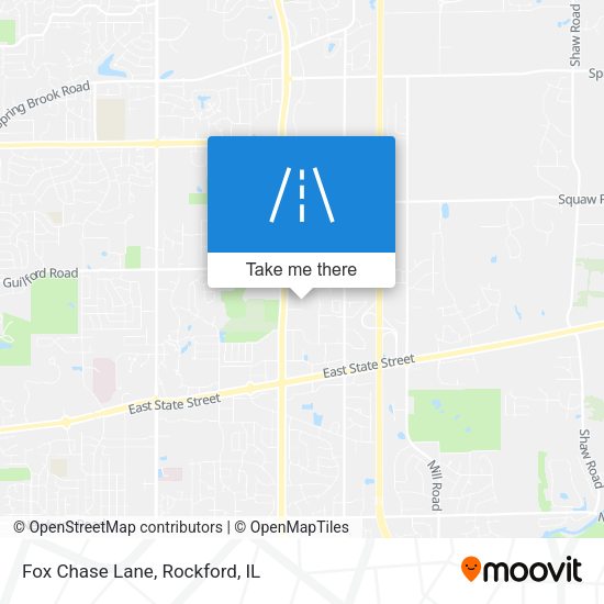 Fox Chase Lane map