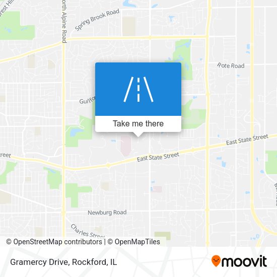 Mapa de Gramercy Drive