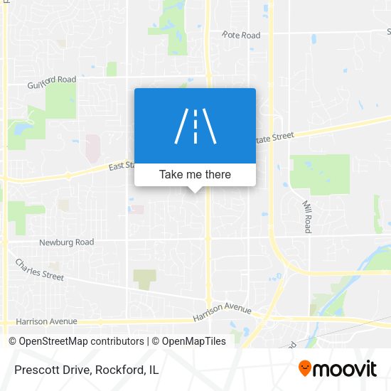 Mapa de Prescott Drive