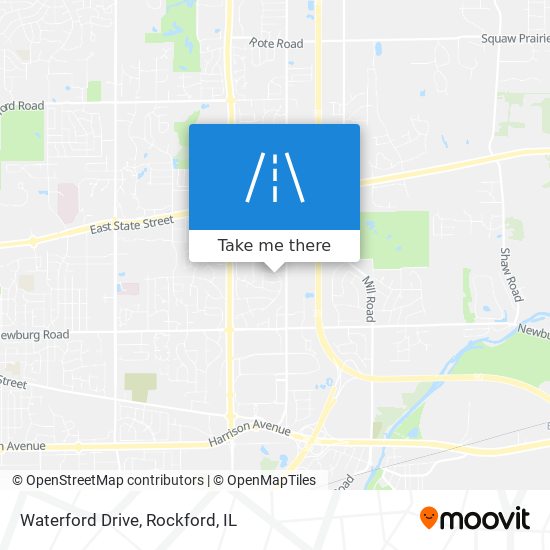 Waterford Drive map