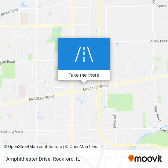 Mapa de Amphitheater Drive